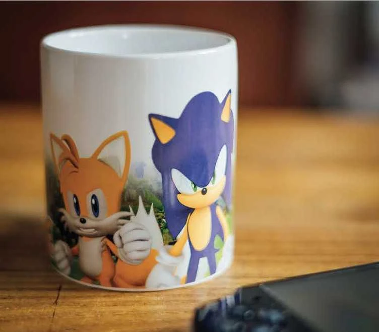 Sonic The Hedgehog Porcelianinis puodelis "Sonic" 325 ml