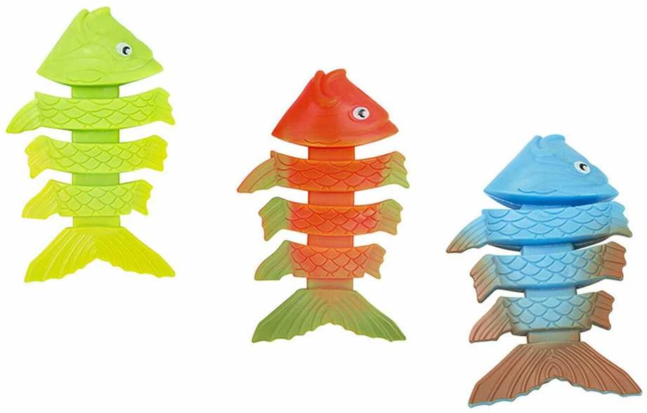 Nardymo žaislų rinkinys Bestway Squiggle Wiggle Fish