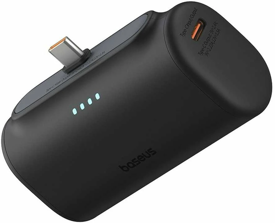 Powerbank Baseus Compact 5000mAh, 20W, USB-C (juodas)