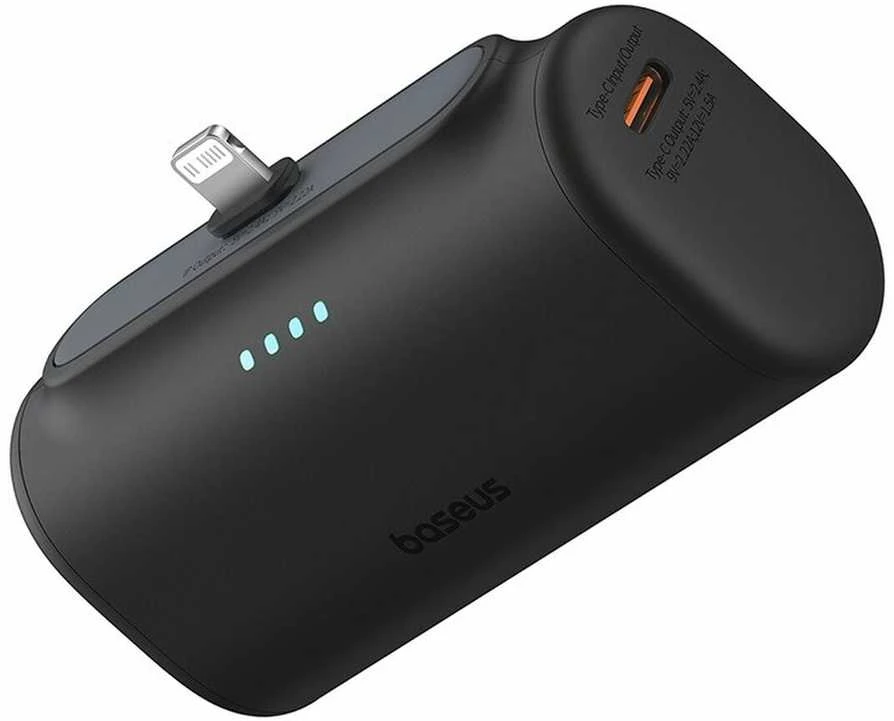 Powerbank OS-Baseus Compact IP 5000mAh 20W (juoda)