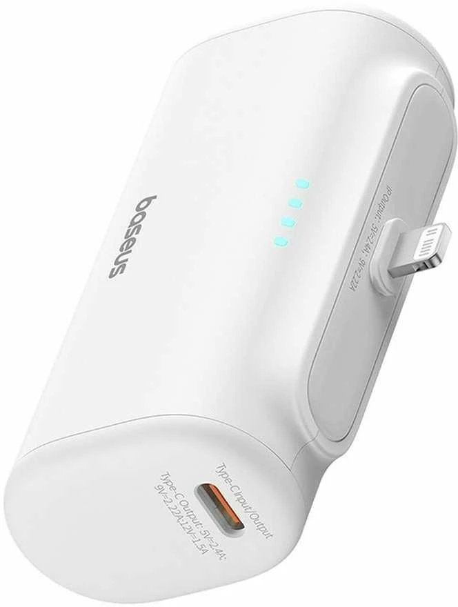 Powerbank OS-Baseus Compact IP 5000mAh 20W (baltas)