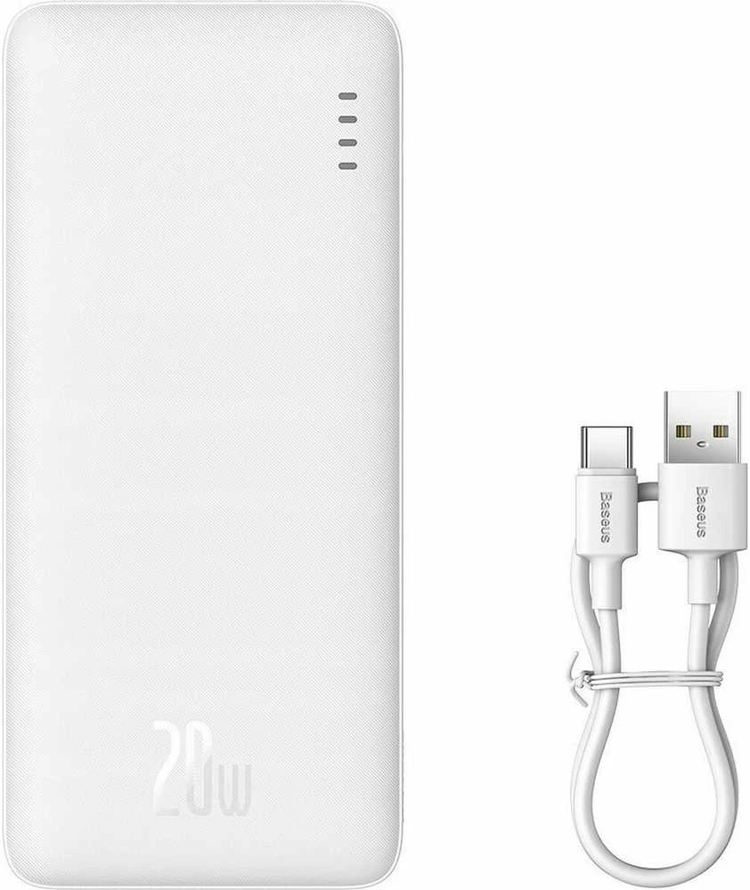 Baseus Airpow 10000mAh 20W maitinimo blokas (baltas)