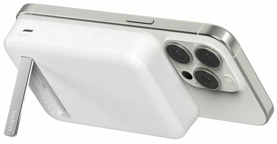 Belkin MagSafe Qi2 10000 mAh 15W balta