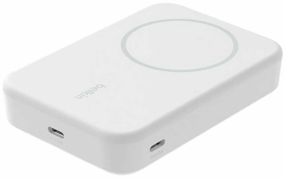 Belkin MagSafe Qi2 10000 mAh 15W balta