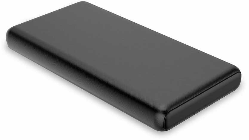 Contact Powebank 10000mAh 10W+cable USB-A USB-C Juodas