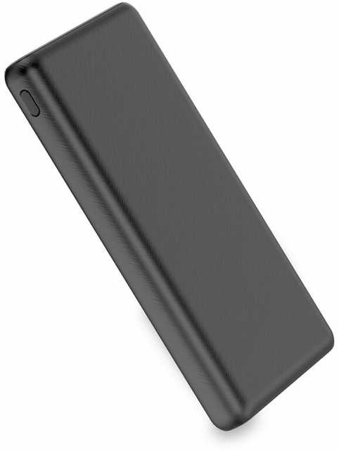 Contact Powebank 10000mAh 10W+cable USB-A USB-C Juodas