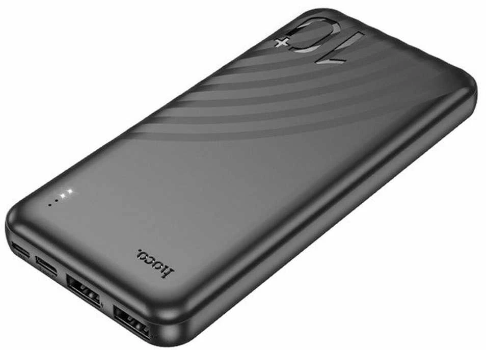HOCO powerbank 10000 mAh 2A J123 juodas