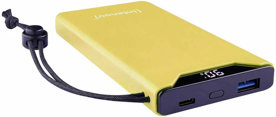 POWER BANK USB 10000MAH QC3.0/Geltonas F10000 7332039 INTENSO