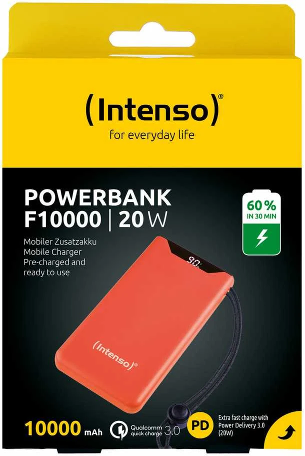 Powerbank Intenso F10000 10000 mAh Oranžinė (7332038)