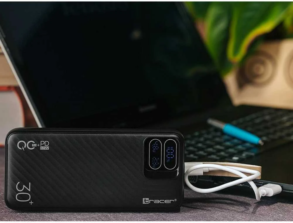 Tracer Blaze 30000 mAh 65W juodas