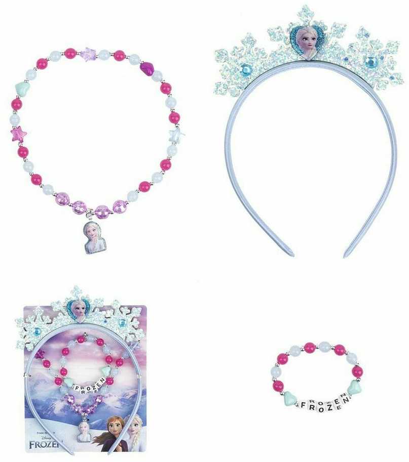 Priedai rinkinys Frozen Pilka