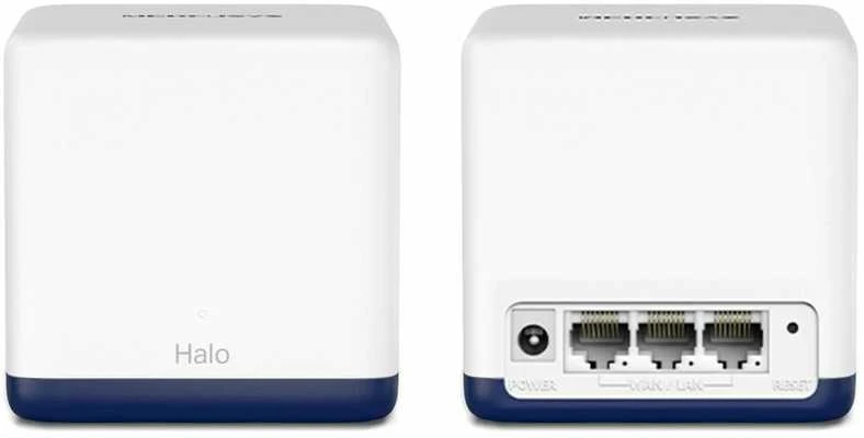 Maršrutizatorius TP-Link „Mercusys“ | AC1900 viso namo tinklinio „Wi-Fi“ sistema | „Halo H50G“ (2 vnt.) | 802.11ac | 600+1300 Mbps | Ethernet LAN (RJ-45) jungtys 3 | Tinklo palaikymas: Taip | MU-MiMO: Taip | Mobilusis plačiajuostis ryšys: Be