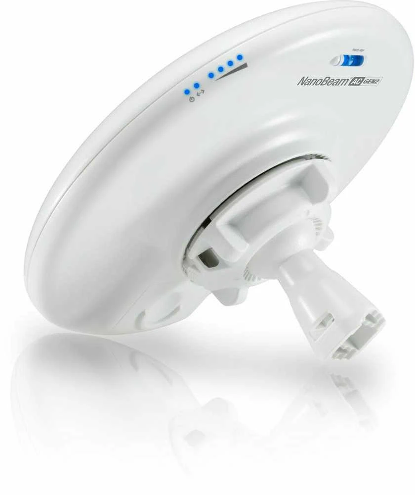 Ubiquiti NanoBeam AC Gen2 Wi-Fi radijas, 5 GHz, 19 dBi, 450+ Mbps, baltas NBE-5AC-GEN2 / UBI-NBE-5AC-GEN2
