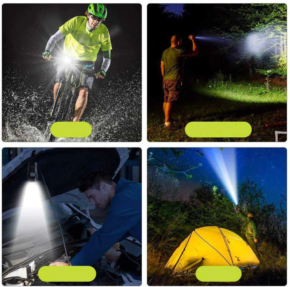 Trizand LED dviračio žibintas su skaitikliu 23680