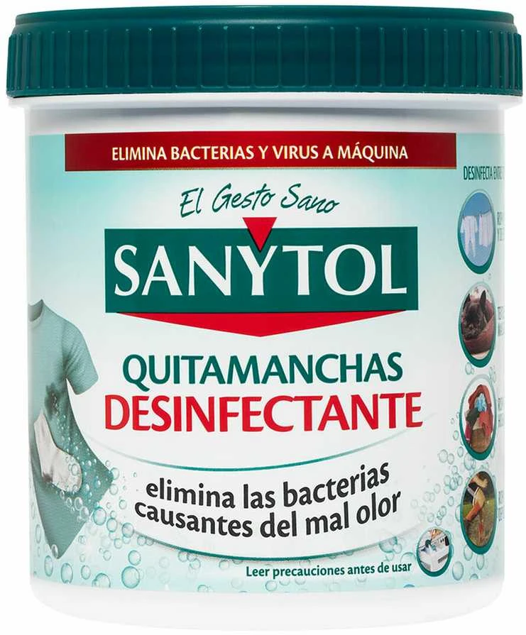 "Sanytol" dėmių šalinimo dezinfekavimo priemonė 450g