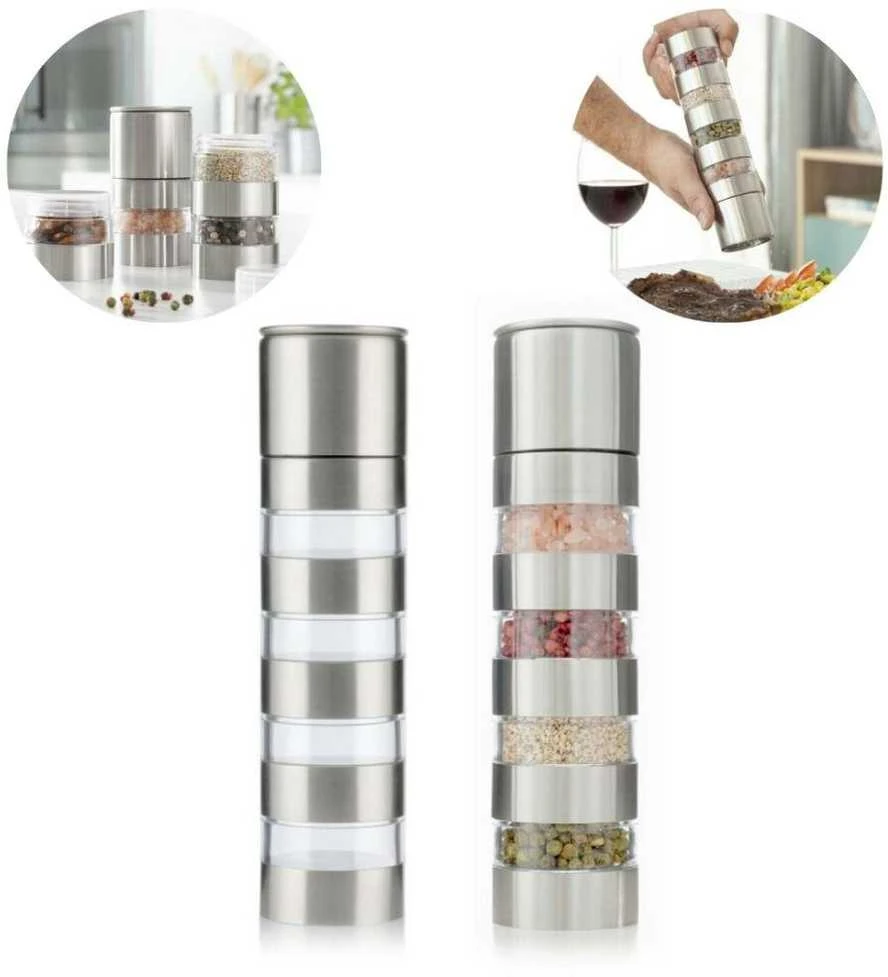 4 viename prieskonių malimo įrankis Millmix InnovaGoods