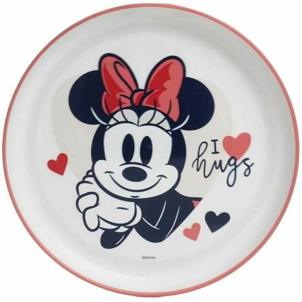 Thermobaby STOR DISNEY MINNIE PELĖS ŠIRDYS PILNA KŪDIKIO NESLIDUS 3 Vnt. BICOLORS PREMIUM RINKINYS