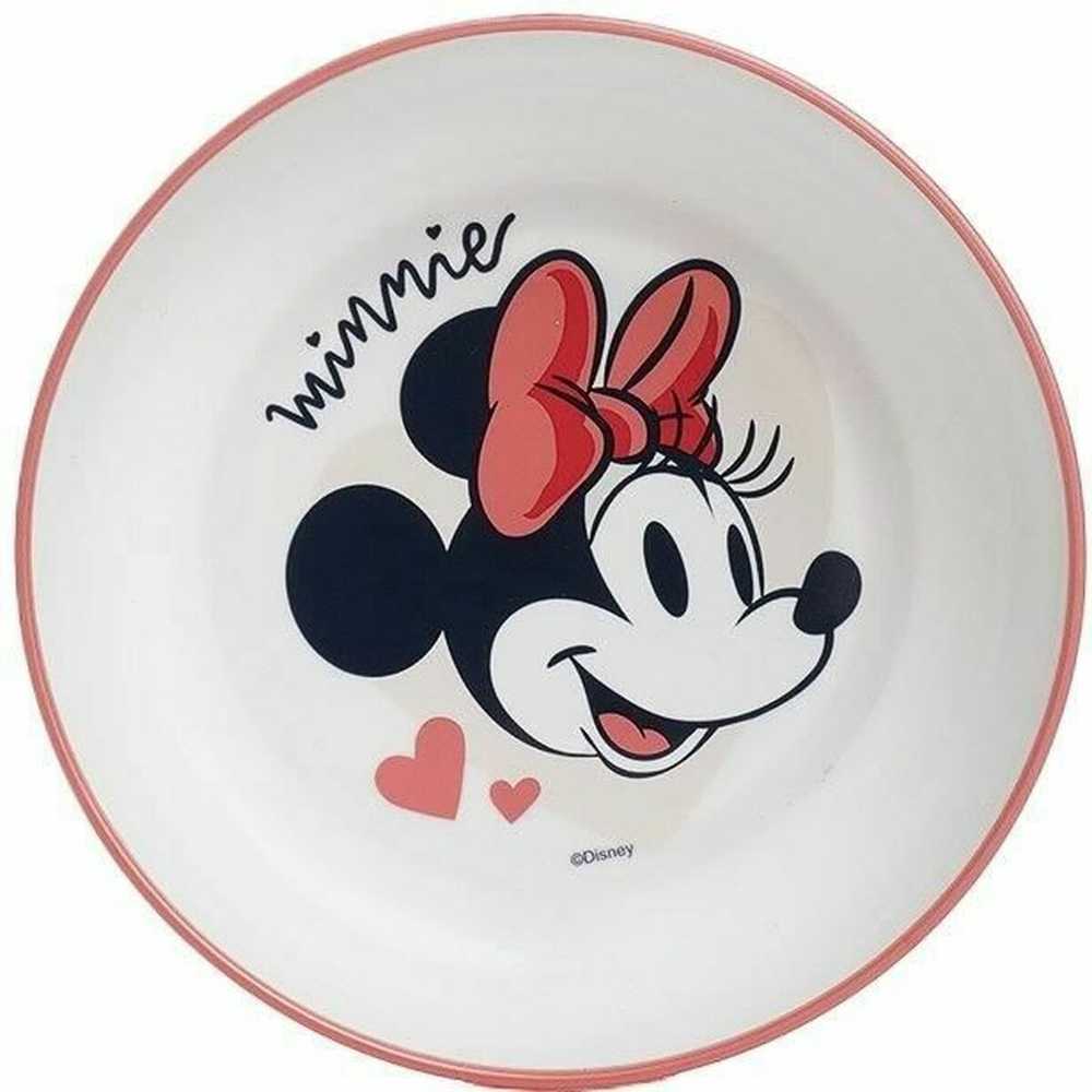 Thermobaby STOR DISNEY MINNIE PELĖS ŠIRDYS PILNA KŪDIKIO NESLIDUS 3 Vnt. BICOLORS PREMIUM RINKINYS