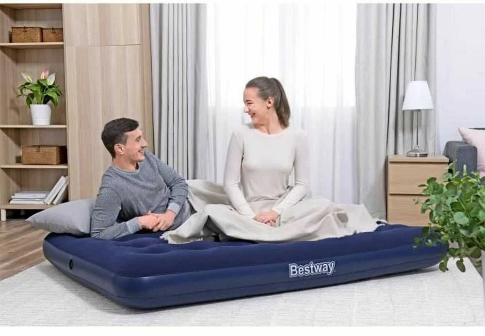 Ramiz Pripučiamas veliūrinis čiužinys Bestway 191/137/22 cm