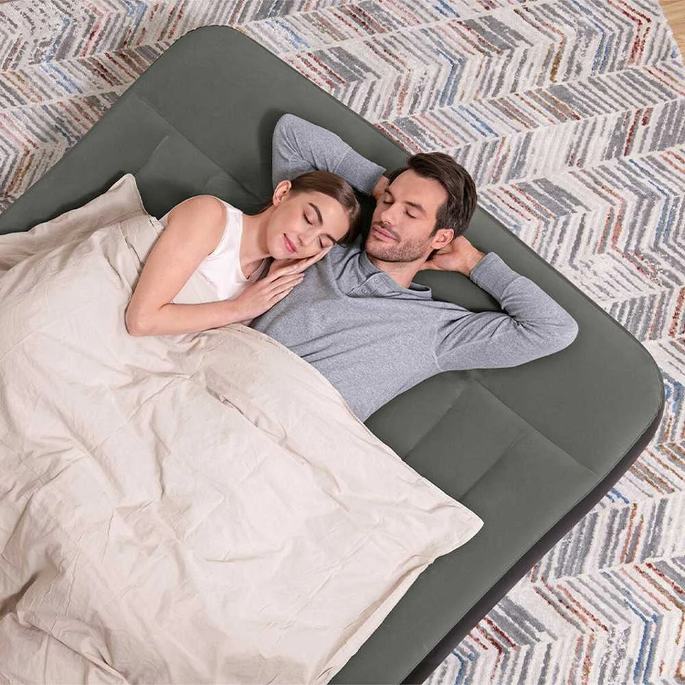 Bestway Pripučiamas čiužinys Tritech Airbed Queen su integruota pompa 67930 2.03m x 1.52m x 30cm