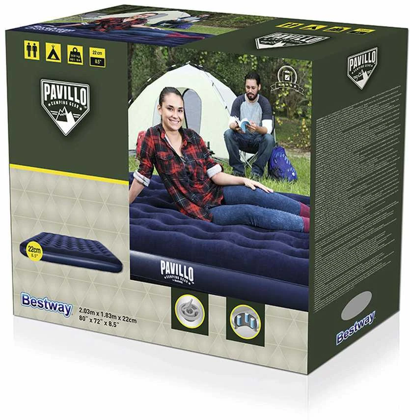 Pripučiamas čiužinys BESTWAY KING 203x183x22cm 67004-6249