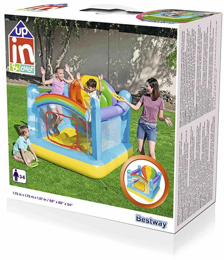BESTWAY pripučiamas batutas Hot Air Balloon Bouncer 1.75m x 1.73m x 1.37m, 52269