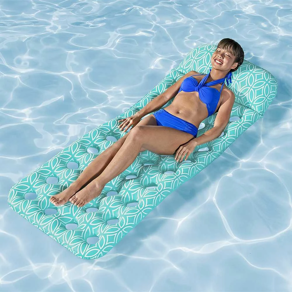 Bestway „Comfort Plush“ paplūdimio čiužinys su spalvos keitimo efektu, 198 x 74 cm, 43550