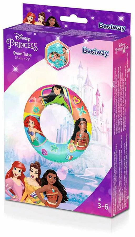 Bestway pripučiamas plaukimo žiedas 56 cm Princess 91043
