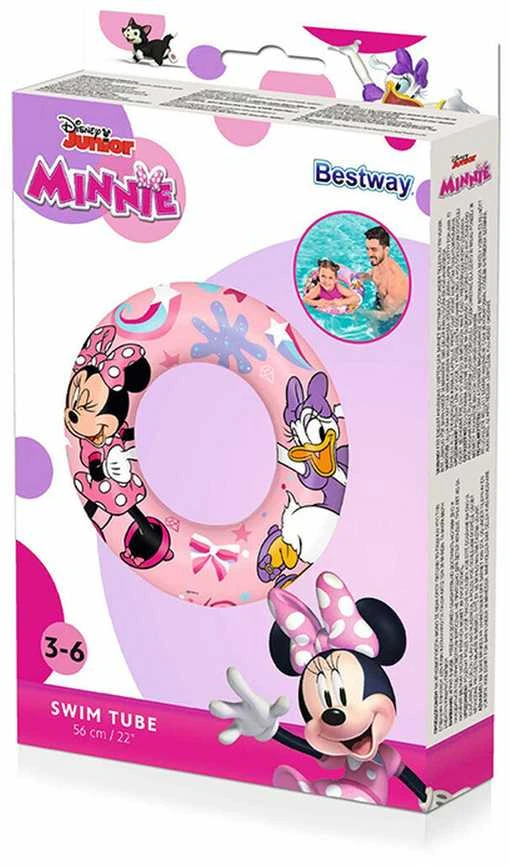 Bestway plaukimo ratas 56 cm Minnie Mouse