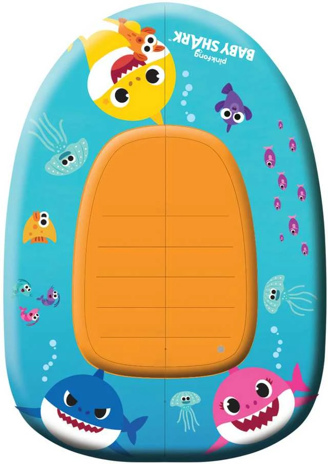 Pripučiama valtis „Baby Shark Adventure“, 102 x 69 cm