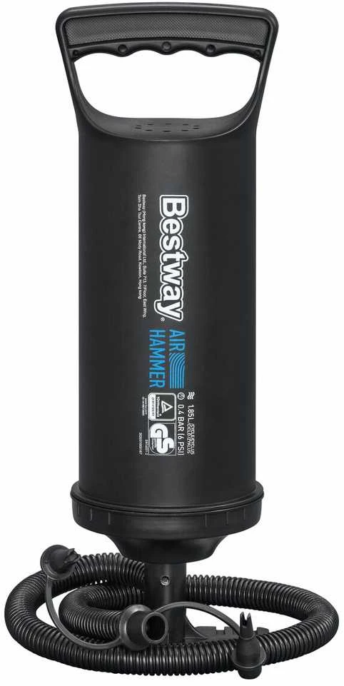 Bestway Pripučiama TREK X3 pontono valtis 3 kamerų, 360 kg apkrovai, su irklais ir pompa