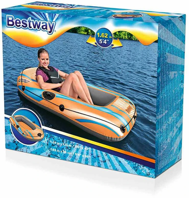 Pripučiama valtis Bestway Kondor Elite 1000 162 x 96 cm