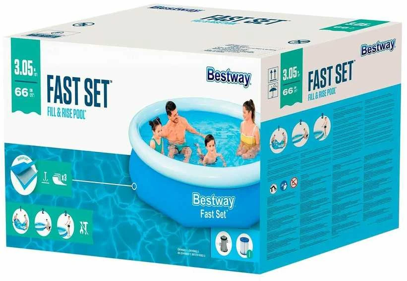 Surenkamas sodo baseinas Bestway 305 x 66 cm