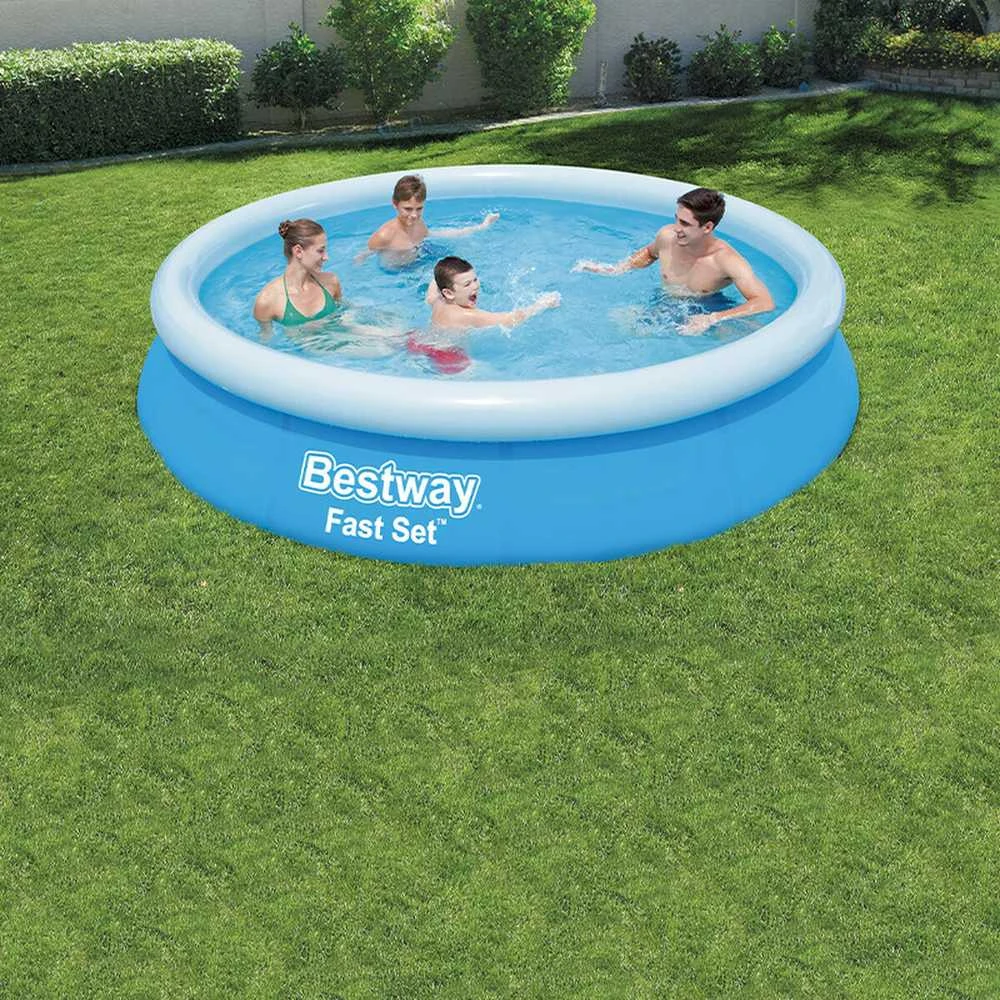 Bestway Fast Set 57273 antžeminis baseinas Pripučiamas baseinas Apskritas 5377 L Mėlyna