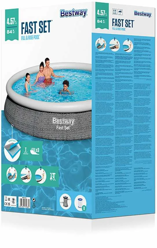 BESTWAY baseinas 3.96m x 84cm, 57376