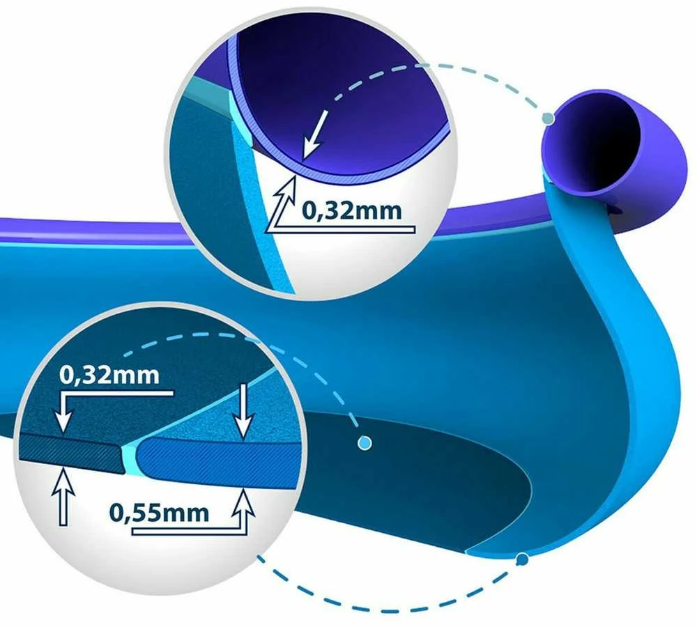 Baseinas INTEX Easy Set 396x84 cm, su vandens filtru