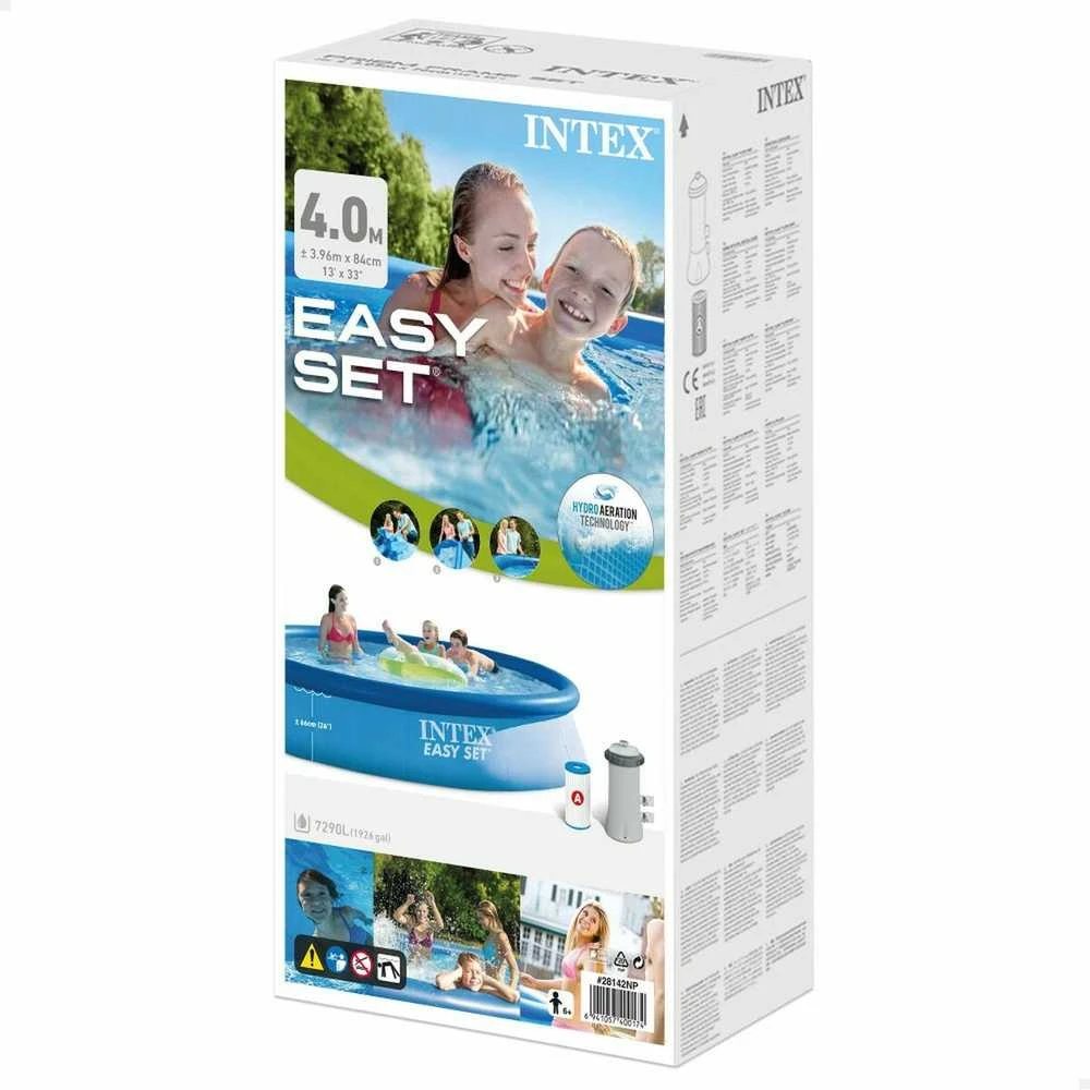 Baseinas INTEX Easy Set 396x84 cm, su vandens filtru