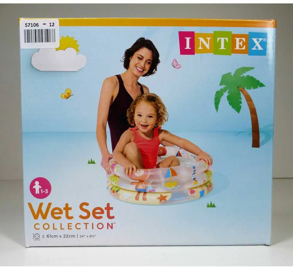 Pripučiamas vaikų baseinas - INTEX 57106NP vaikiškas baseinėlis
