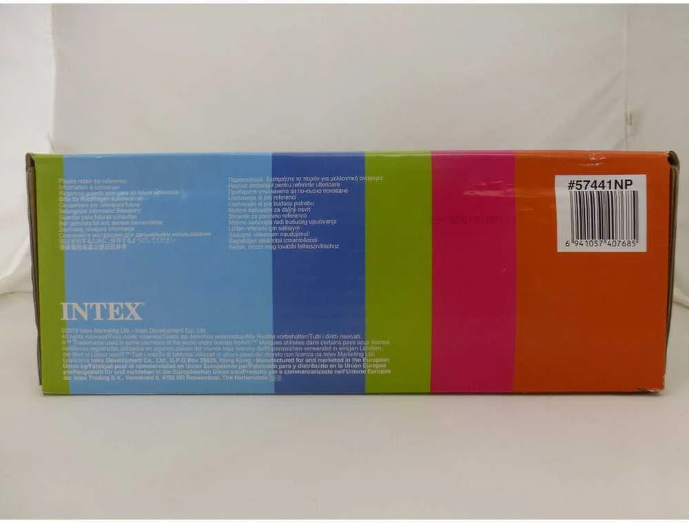 Amo Toys Pripučiamas baseinas INTEX MYSTIC UNICORN, 272x193x104cm, purškia vandenį 57441NP