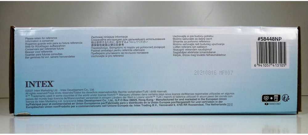 Pripučiamasis baseinas INTEX 58448NP, 168×38 cm, 581 l