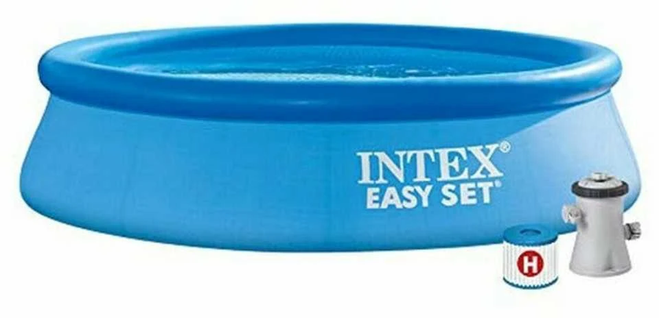 Pripučiamas baseinas INTEX Easy Set su vandens filtru 305x76cm 28122