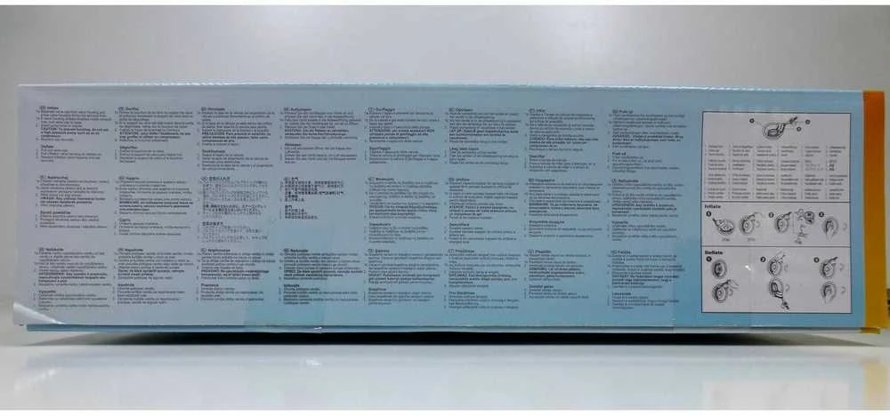 Intex Laguna baseino ovalas, Baltas/Mėlyna, Amžius 3+, 255 x 160 x 46 cm
