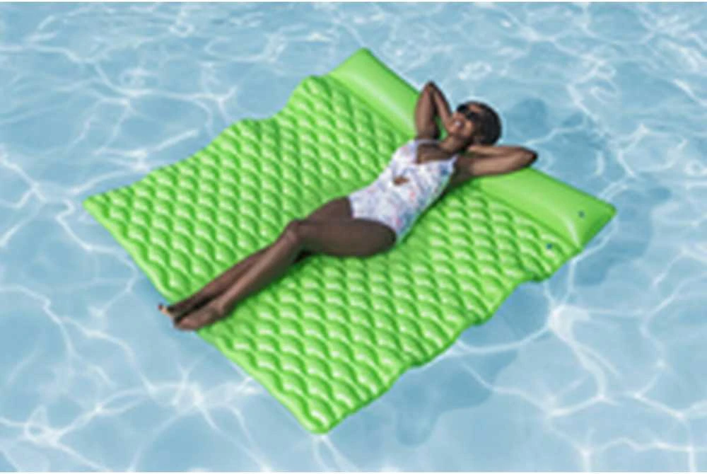 Trys Vietos Pripučiama Plaukimo Čiužinys Bestway, 213 x 170 x 21 cm
