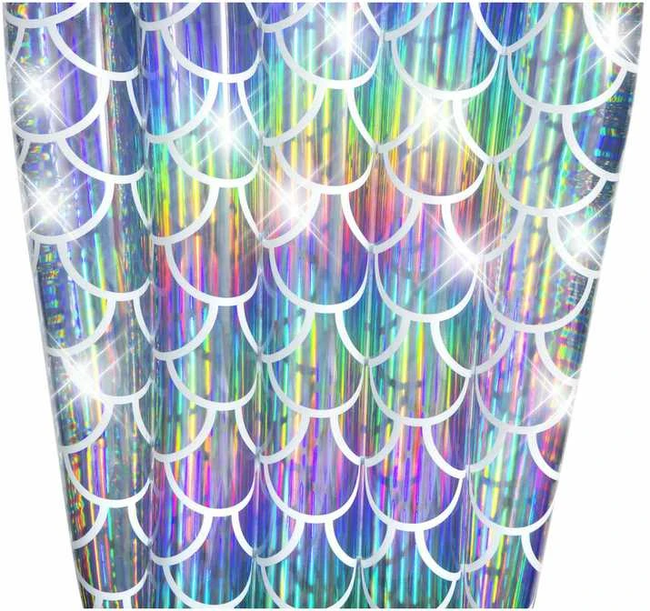 BESTWAY pripučiamas čiužinys Iridescent Mermaid Tail, 1.93m x 1.01m, 43413