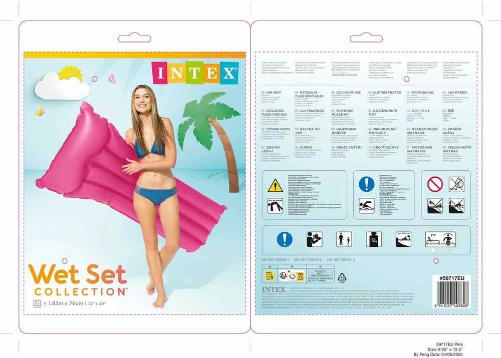 Bestway Intex čiužinys neon 183X76 59717 08828