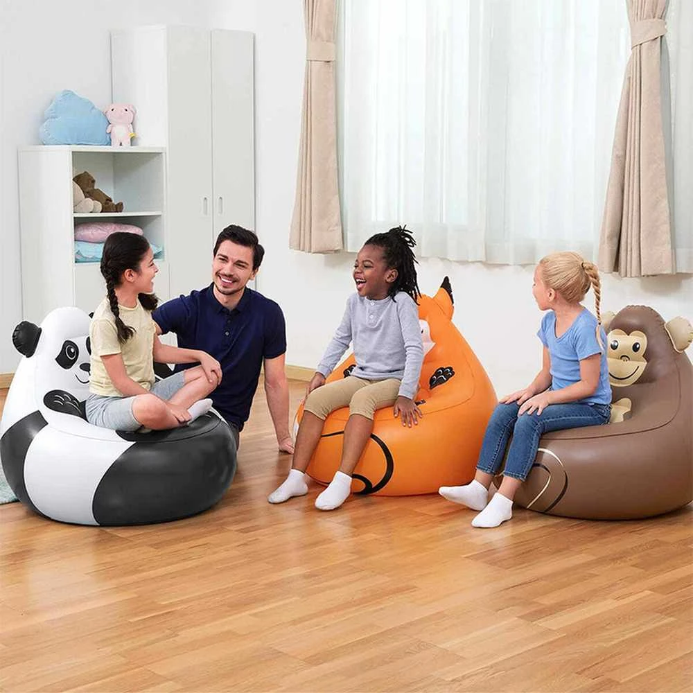 Pripučiamas fotelis Bestway Fox, 72 x 72 x 64 cm