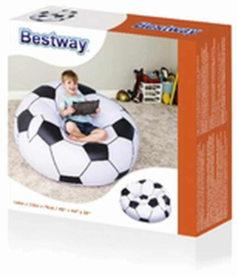 BESTWAY kėdė pripučiama Futbolas114cm x 112cm x 71cm, 75010B