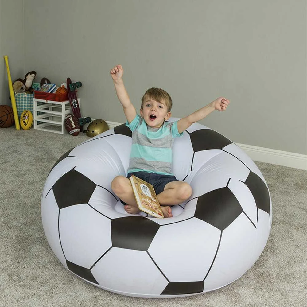 BESTWAY kėdė pripučiama Futbolas114cm x 112cm x 71cm, 75010B