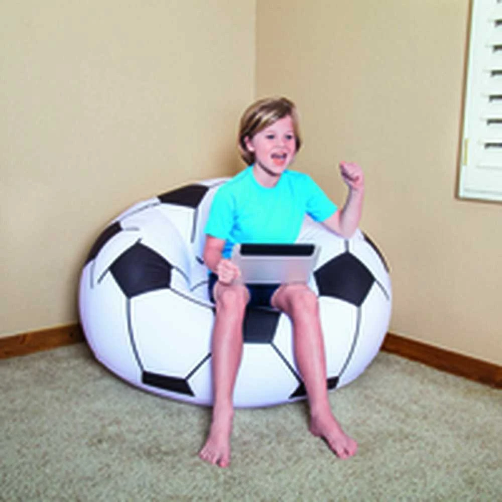 BESTWAY kėdė pripučiama Futbolas114cm x 112cm x 71cm, 75010B