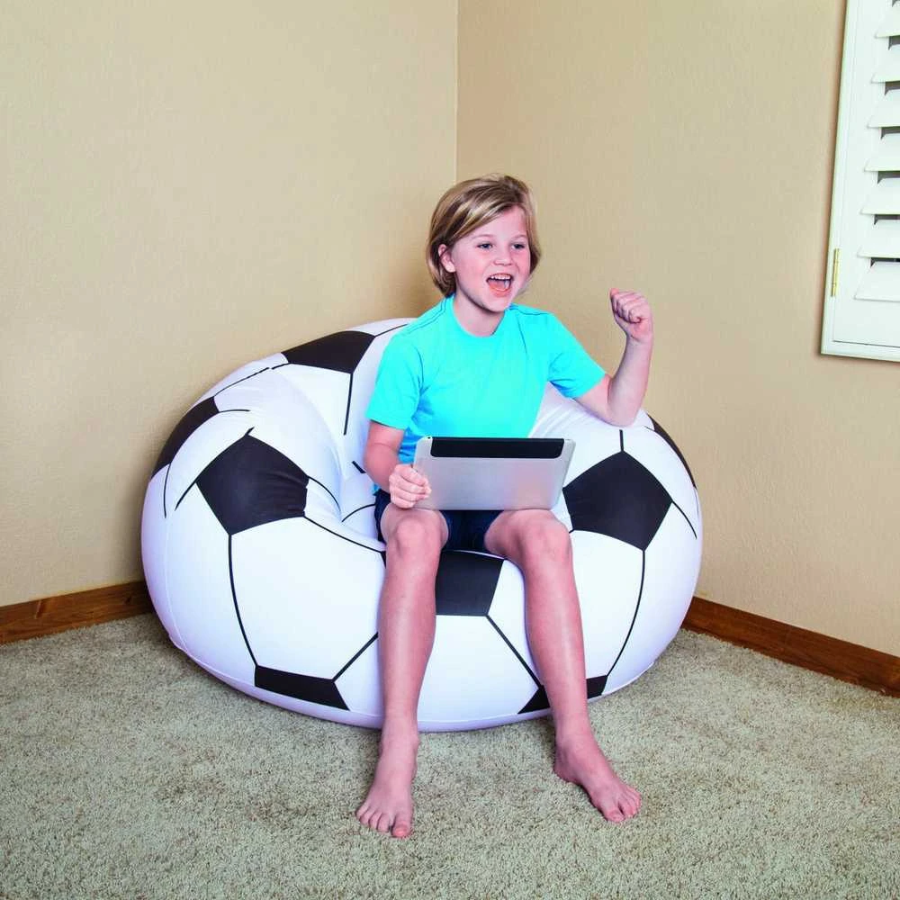 BESTWAY kėdė pripučiama Futbolas114cm x 112cm x 71cm, 75010B